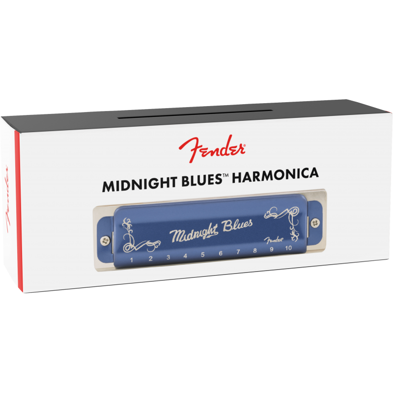 Fender Midnight Blues Harmonica - 5