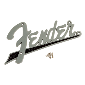Fender Fender® Flat Amplifier Logo, Black - 1
