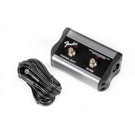 Fender 2-Button Footswitch: Channel / Reverb On/Off with 1/4" Jack - 1