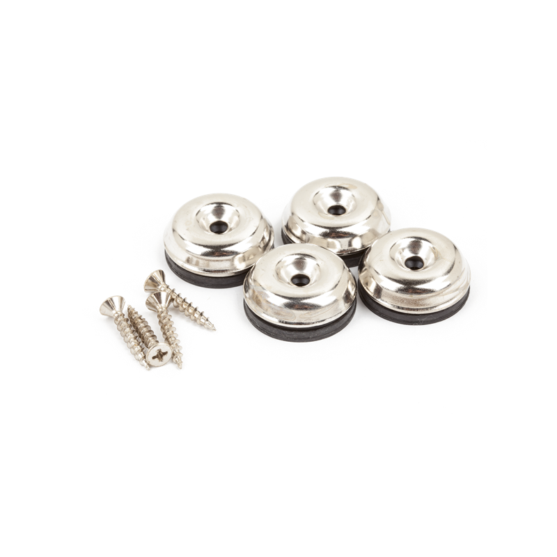 Fender Pure Vintage Sphinx Glides, (4), Nickel - 1 Fender Pure Vintage Sphinx Glides, (4), Nickel - 1