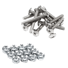 Fender Pure Vintage Chassis Mounting Screws/Nuts, Tweed Era Amps, Dozen - 1