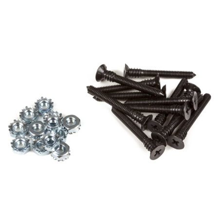 Fender Pure Vintage Speaker Mounting Stud/Nuts, Dozen - 1