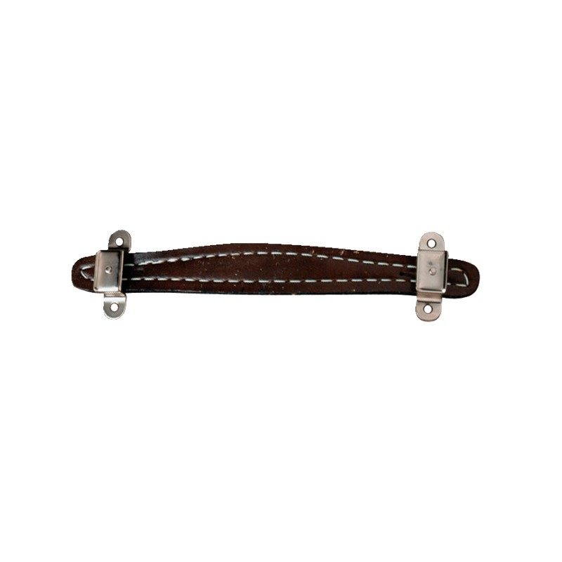 Fender Pure Vintage Stitched Leather Amplifier Handle, Brown, 2-Screw Mount - 1 Fender Pure Vintage Stitched Leather Amplifier Handle, Brown, 2-Screw Mount - 1