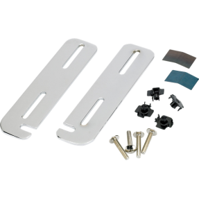 Fender Pure Vintage "Piggyback" Clip Bars, (2), Chrome - 1