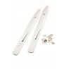 Fender Pure Vintage 14" Small Tilt Back Legs, (2), Chrome - 1 Fender Pure Vintage 14" Small Tilt Back Legs, (2), Chrome - 1