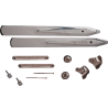 Fender Pure Vintage 14" Small Tilt Back Legs, (2), Chrome - 2 Fender Pure Vintage 14" Small Tilt Back Legs, (2), Chrome - 2