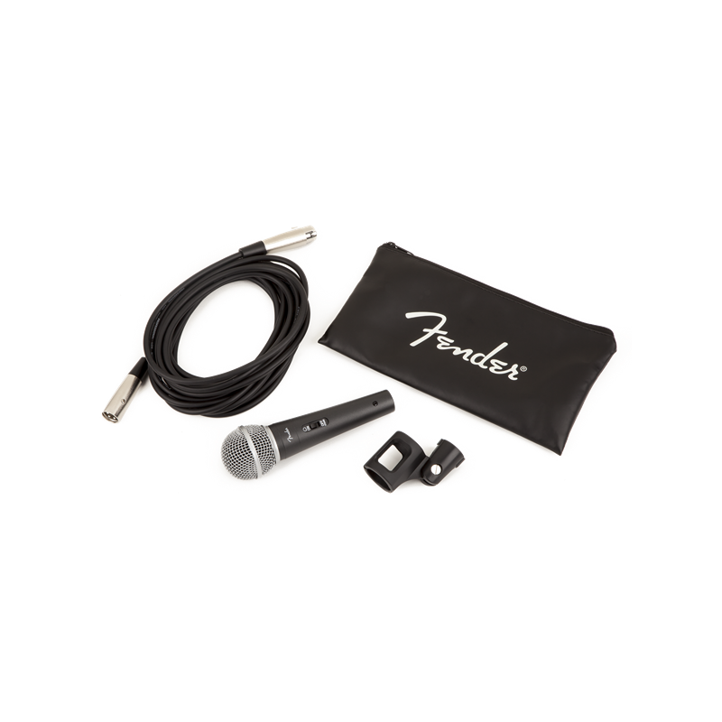 Fender P-52S Microphone Kit, Black - 1 Fender P-52S Microphone Kit, Black - 1