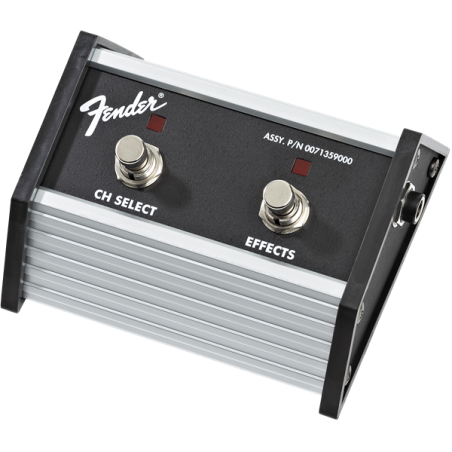 Fender 2-Button Footswitch: Channel Select / Effects On/Off with 1/4" Jack - 1