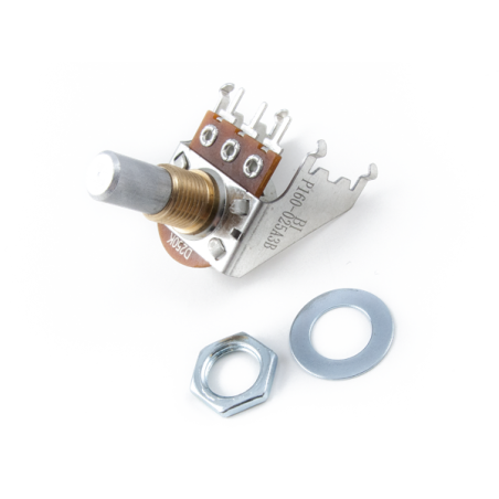 Fender 250K Audio Taper Snap-In Potentiometer, Solid Shaft - 1