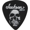 Jackson 451 Skull Picks, Black, Med/Heavy .88mm - 1