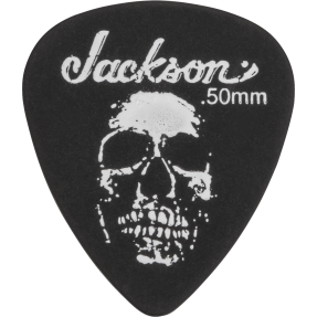 Jackson 451 Skull Picks, Black, Thin .50mm - 1