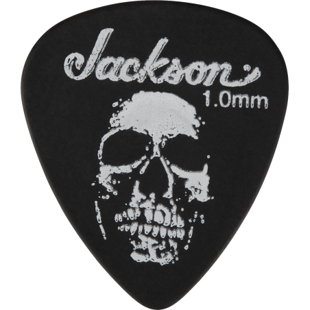 Jackson 451 Skull Picks, Black, Heavy 1mm - 1