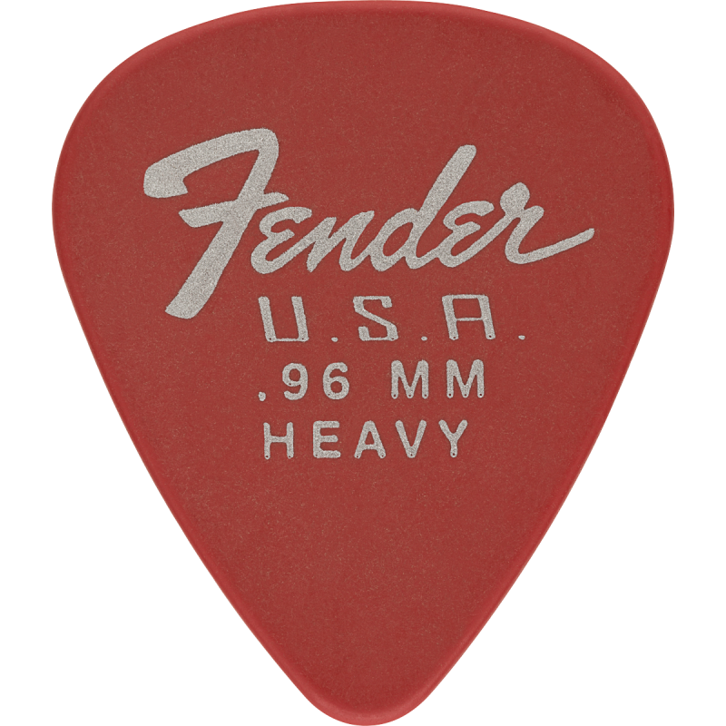 Fender Dura-Tone 351 Shape, .96, Fiesta Red, 12-Pack - 1