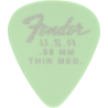 Fender Dura-Tone 351 Shape, .58, Surf Green, 12-Pack - 1 Fender Dura-Tone 351 Shape, .58, Surf Green, 12-Pack - 1