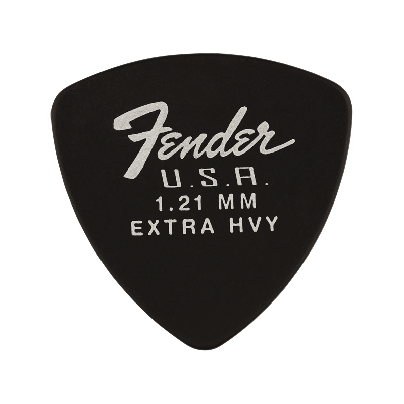 Fender Dura-Tone 346 Shape, 1.21, Black, 12-Pack - 1 Fender Dura-Tone 346 Shape, 1.21, Black, 12-Pack - 1