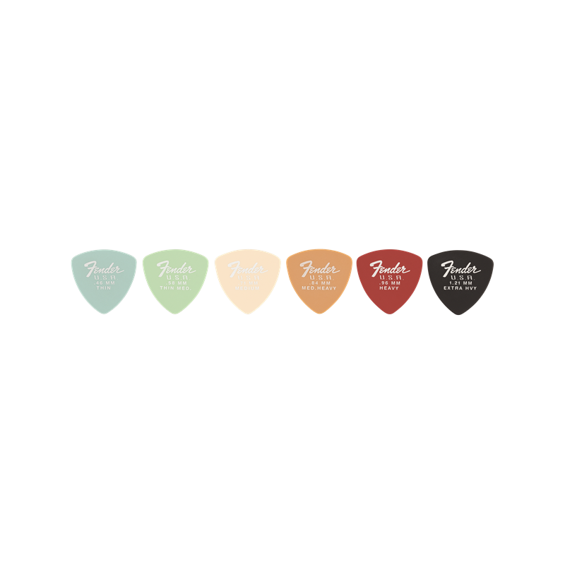 Fender Dura-Tone 346 Shape, 1.21, Black, 12-Pack - 3 Fender Dura-Tone 346 Shape, 1.21, Black, 12-Pack - 3