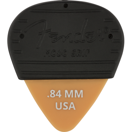 Fender Mojo Grip Picks, Dura-Tone Delrin .84, 3-Pack - 1