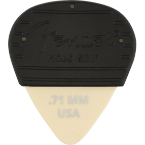 Fender Mojo Grip Picks, Dura-Tone Delrin .71, 3-Pack - 1