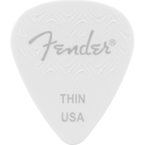 Fender 351 Shape, White, Thin (6) - 1