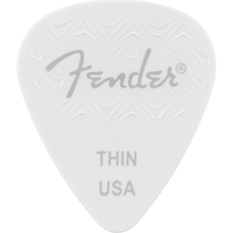 Fender 351 Shape, White, Thin (6) - 1 Fender 351 Shape, White, Thin (6) - 1