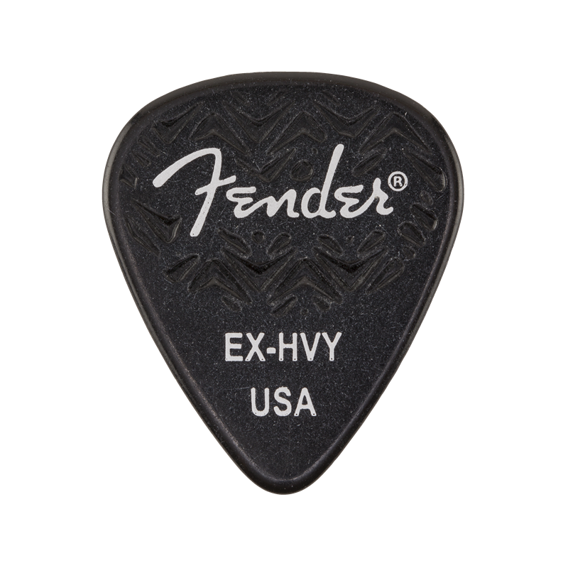 Fender 351 Shape, Black, Extra Heavy (6) - 1 Fender 351 Shape, Black, Extra Heavy (6) - 1