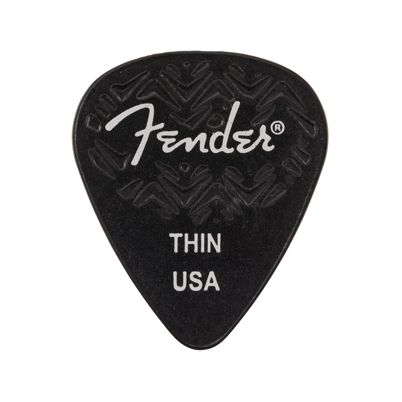 Fender 351 Shape, Black, Thin (6) - 1 Fender 351 Shape, Black, Thin (6) - 1