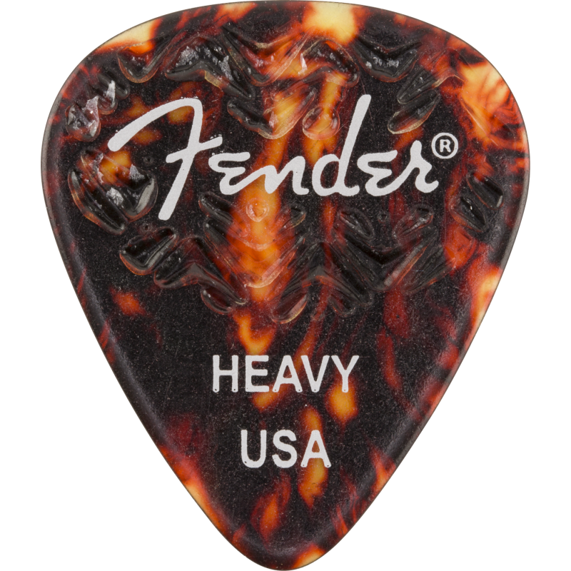 Fender 351 Shape, Tortoise Shell, Heavy (6) - 1 Fender 351 Shape, Tortoise Shell, Heavy (6) - 1