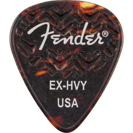Fender 351 Shape, Tortoise Shell, Extra Heavy (6) - 1