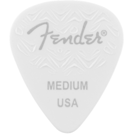 Fender 351 Shape, White, Medium (6) - 1