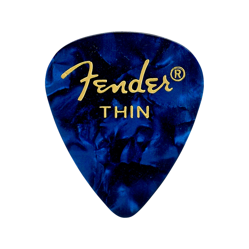 Fender 351 Shape, Blue Moto, Thin (144) - 1 Fender 351 Shape, Blue Moto, Thin (144) - 1