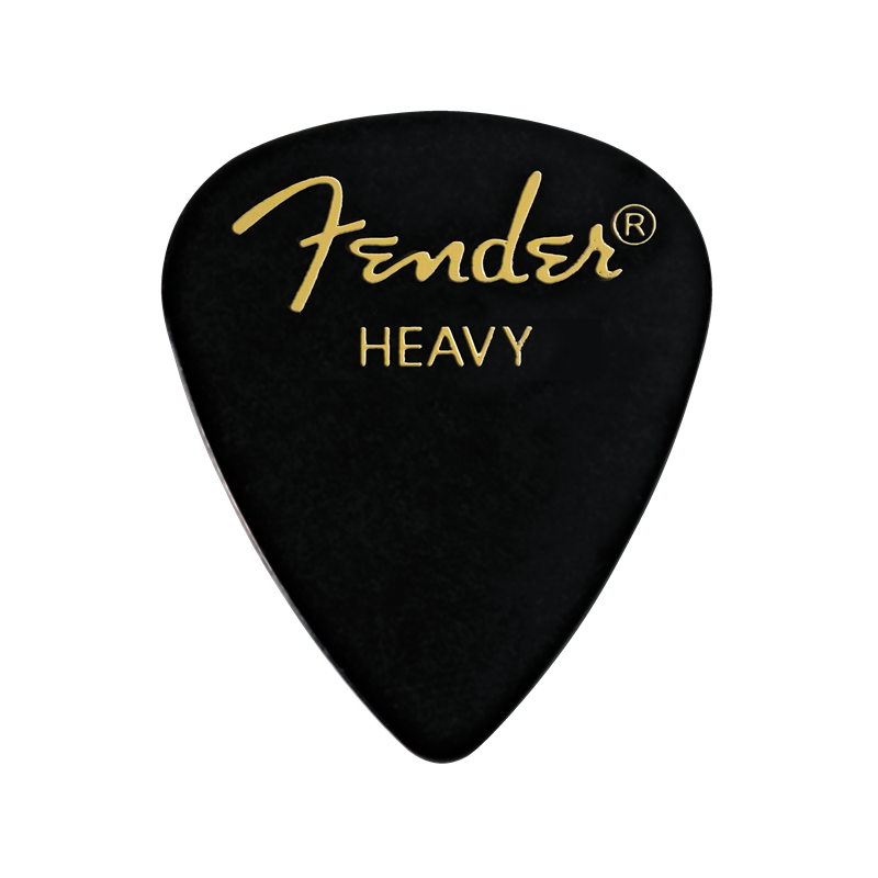 Fender 351 Shape, Black, Heavy (144) - 1 Fender 351 Shape, Black, Heavy (144) - 1