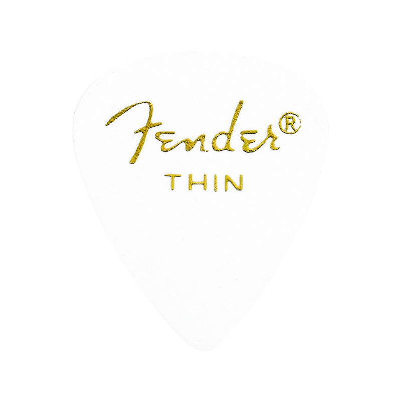 Fender 351 Shape, White, Thin (144) - 1 Fender 351 Shape, White, Thin (144) - 1