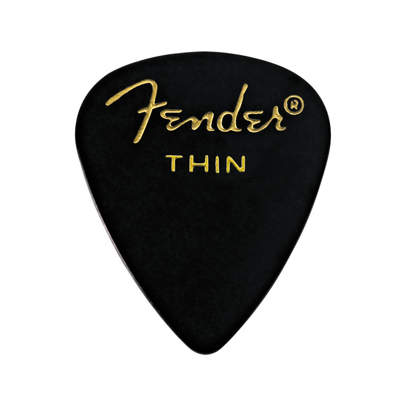 Fender 351 Shape, Black, Thin (144) - 1 Fender 351 Shape, Black, Thin (144) - 1