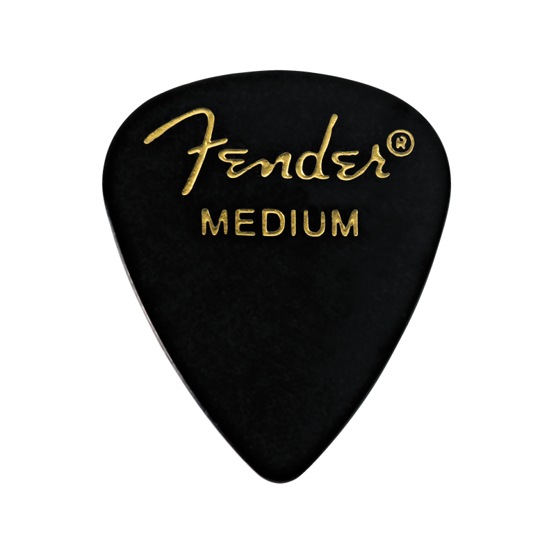 Fender 351 Shape, Black, Medium (144) - 1 Fender 351 Shape, Black, Medium (144) - 1