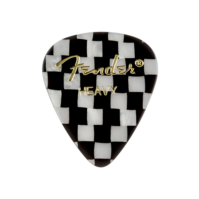 Fender 351 Shape, Checker, Heavy (12) - 1 Fender 351 Shape, Checker, Heavy (12) - 1