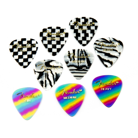Fender 351 Shape, Rainbow, Heavy (12) - 1