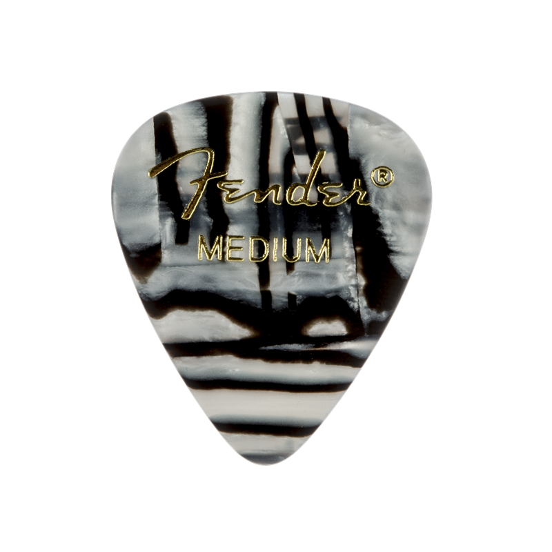Fender 351 Shape, Zebra, Medium (12) - 1 Fender 351 Shape, Zebra, Medium (12) - 1
