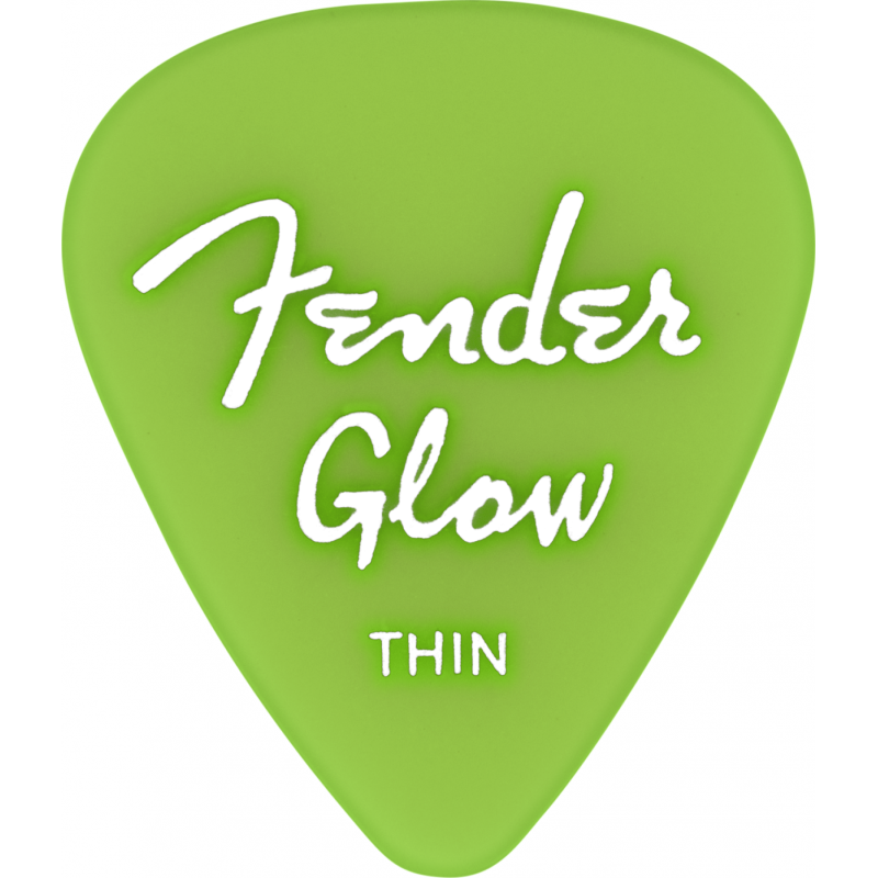 Fender Glow In The Dark 351 Picks, 12-Pack - 2