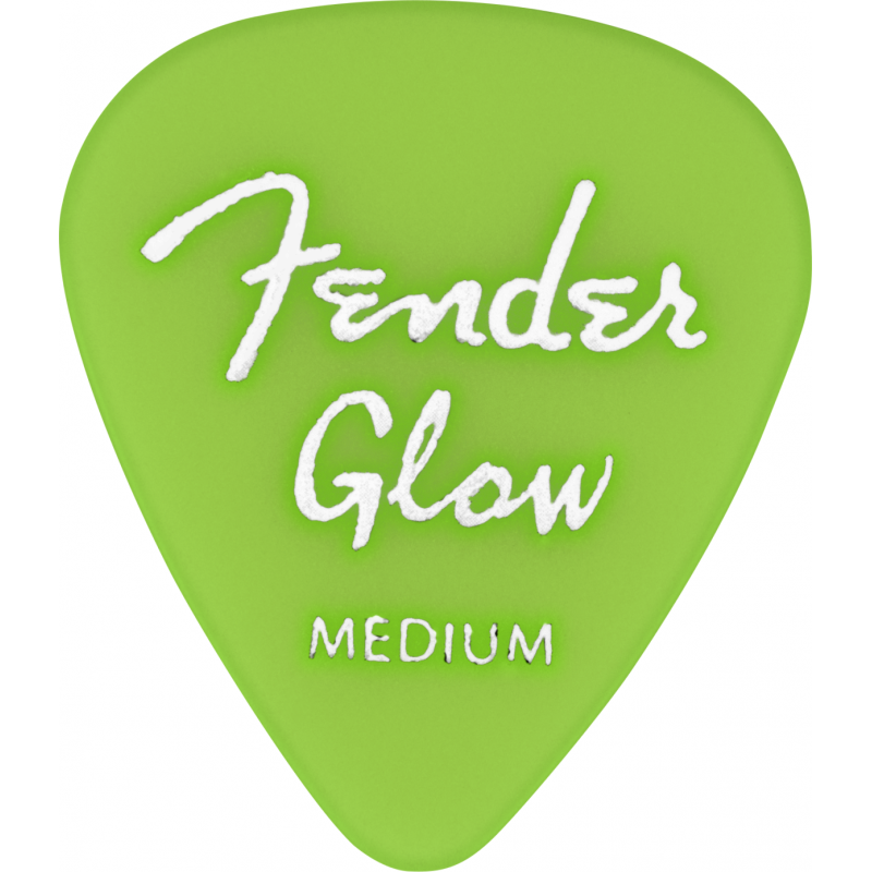 Fender Glow In The Dark 351 Picks, 12-Pack - 3