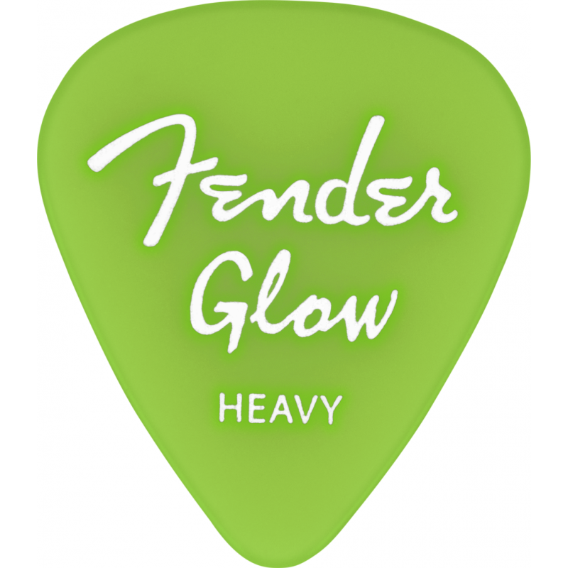 Fender Glow In The Dark 351 Picks, 12-Pack - 4