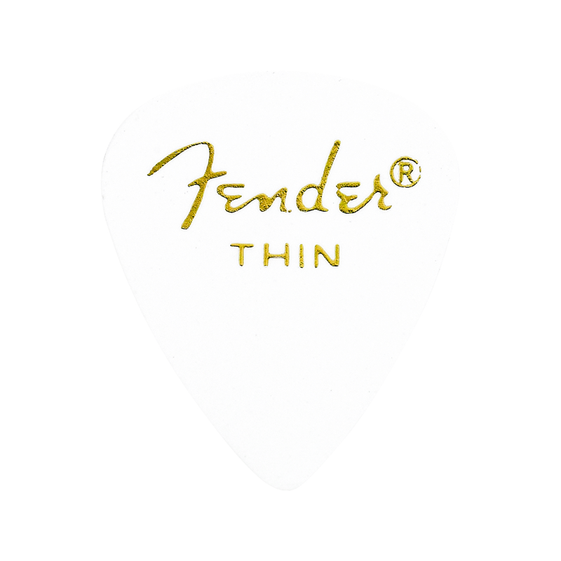 Fender White, 351 Shape, Thin (12) - 1