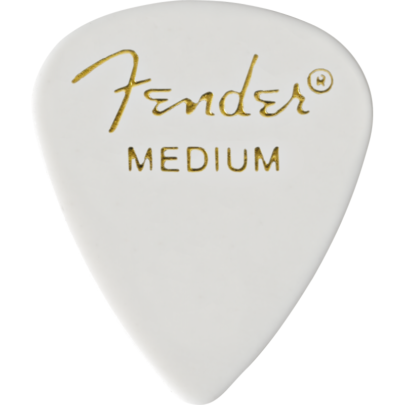 Fender White, 351 Shape, Medium (12) - 1