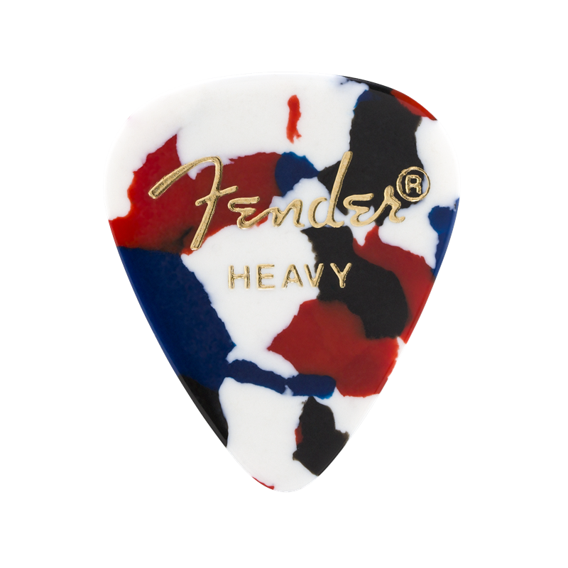 Fender Confetti, 351 Shape, Heavy (12) - 1 Fender Confetti, 351 Shape, Heavy (12) - 1