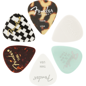 Fender 351 Shape, Material Medley, Thin, (6) - 1