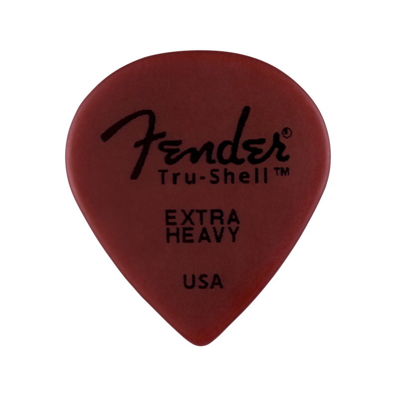 Fender Tru-Shell™ Casein 551 Shape Pick, Extra Heavy, Single - 4