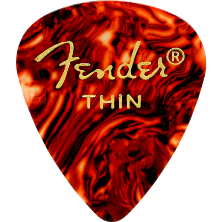 Fender Tortoise Shell, 351 Shape, Thin (12) - 1