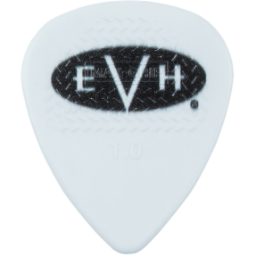 EVH Signature Picks, White/Black, 1.00 mm, 6 Count - 1