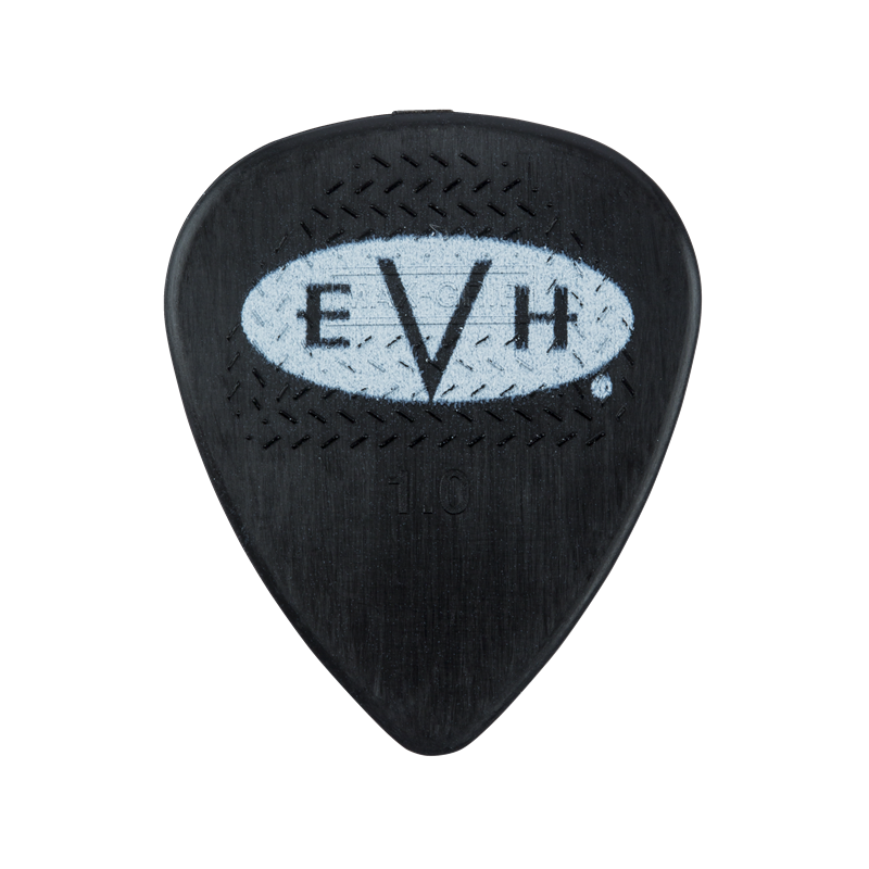 EVH Signature Picks, Black/White, 1.00 mm, 6 Count - 1