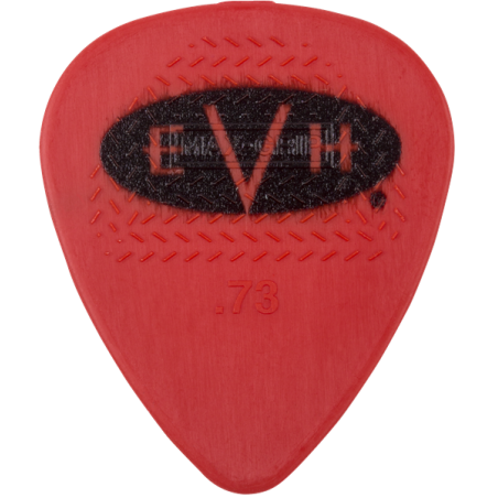 EVH Signature Picks, Red/Black, .73 mm, 6 Count - 1