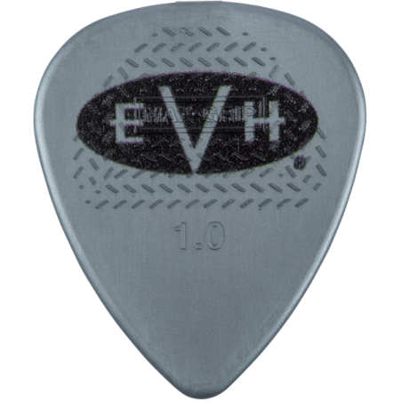 EVH Signature Picks, Gray/Black, 1.00 mm, 6 Count - 1
